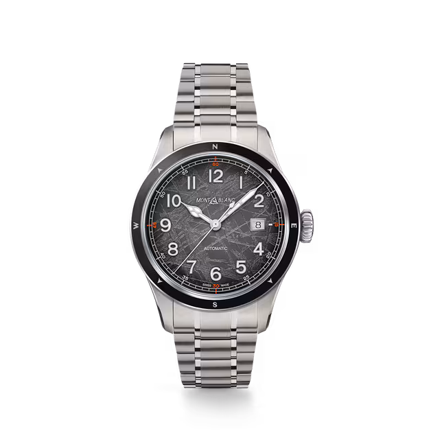 MONTBLANC 1858 AUTOMATIC DATE 0 OXYGEN THE 8000