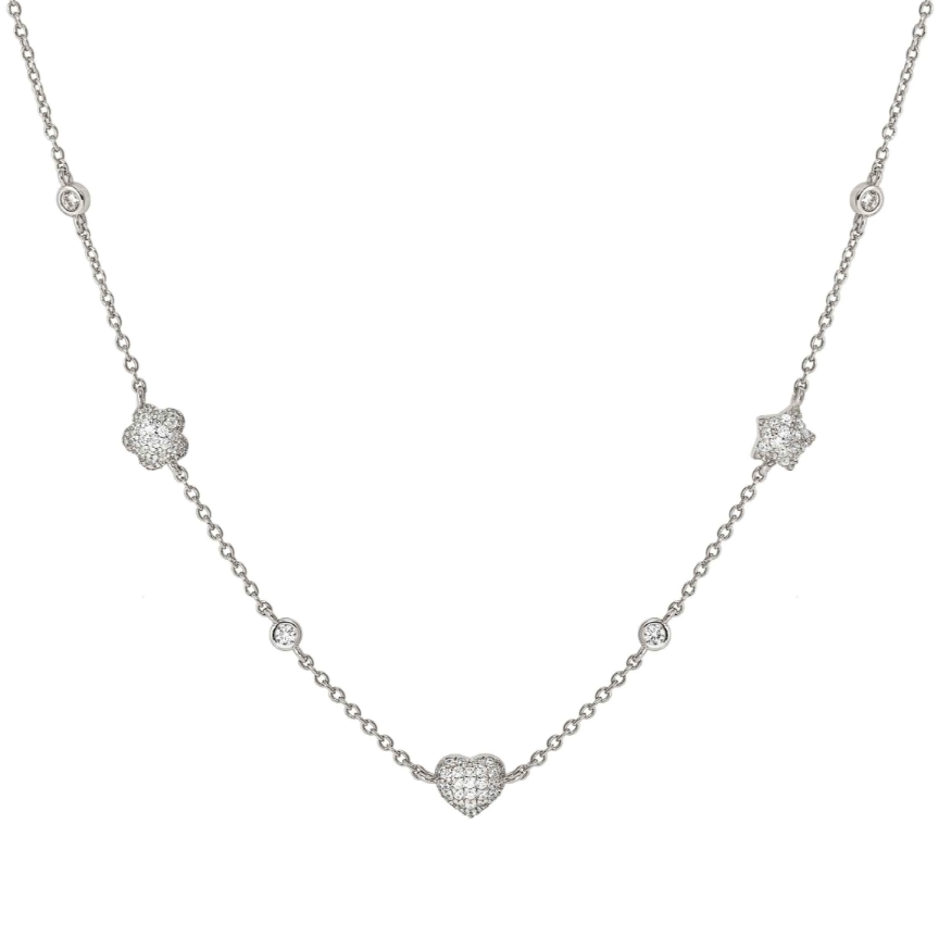 Halskette LifePoetry Silbersymbole