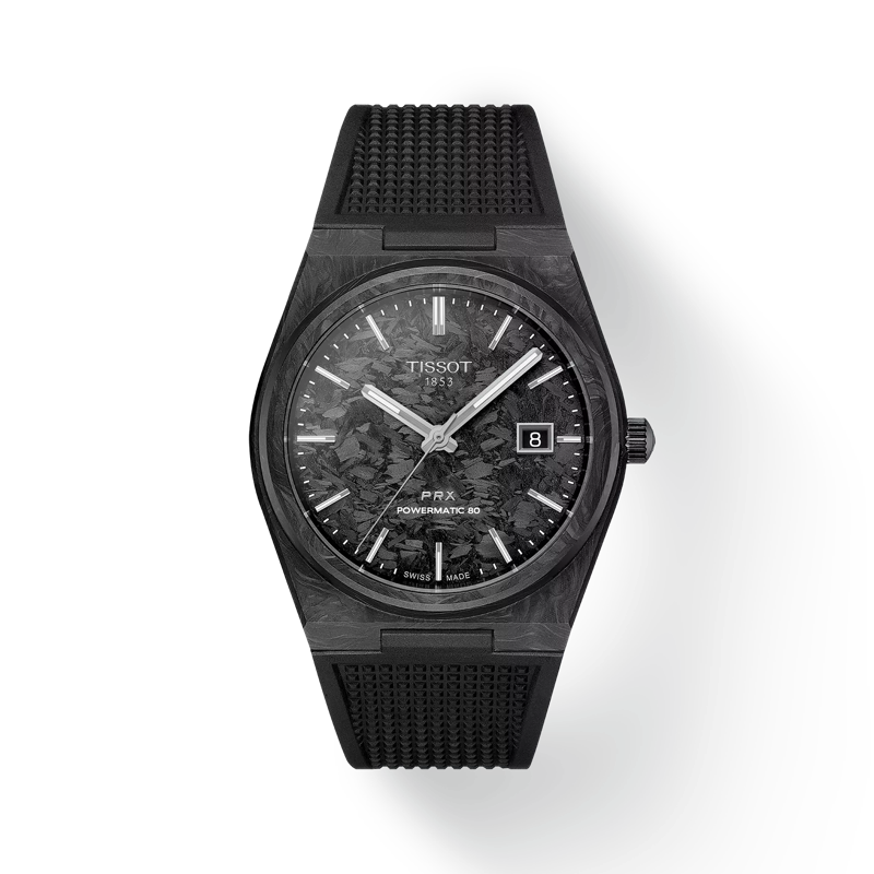 TISSOT PRX POWERMATIC 80 CARBON 40MM TISSOT PRX POWERMATIC 80 CARBON 40MM