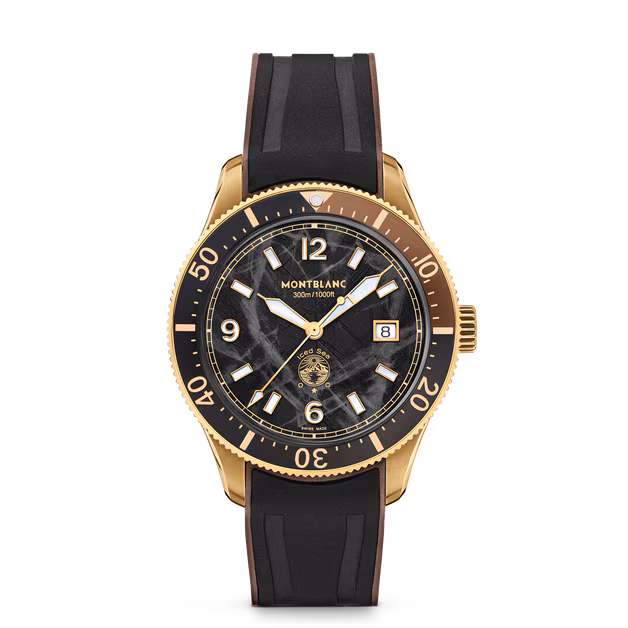 Montblanc Iced Sea Automatic Date (Bronze, schwarzes Zifferblatt, 41 mm)
