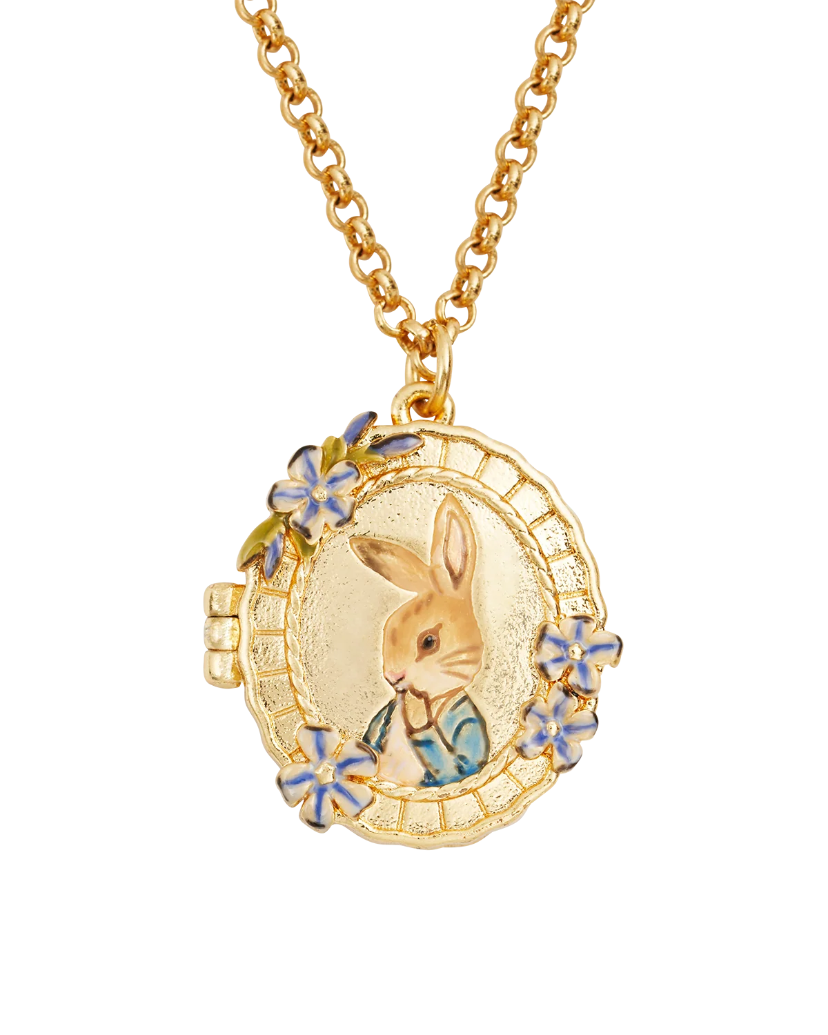 Kamee-Medaillon-Halskette Fable England x Peter Rabbit