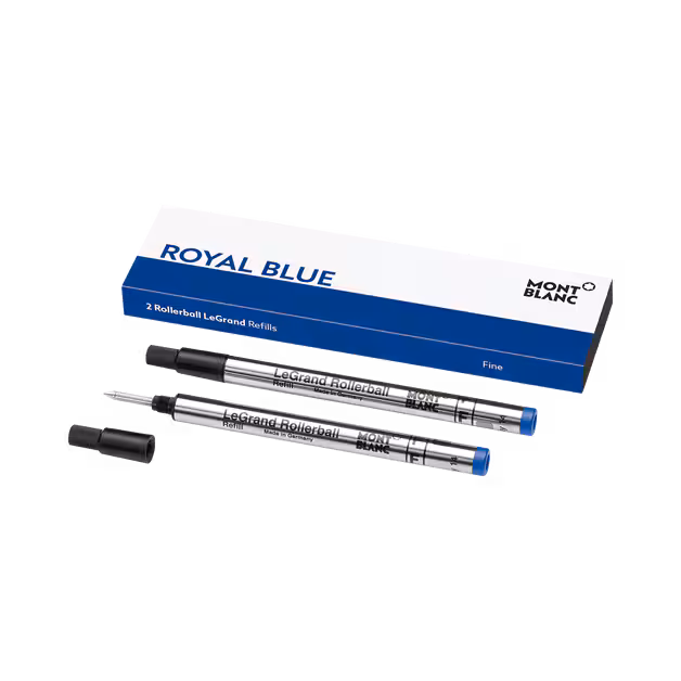2x LeGrand Rollerball-Minen, Royal Blue
