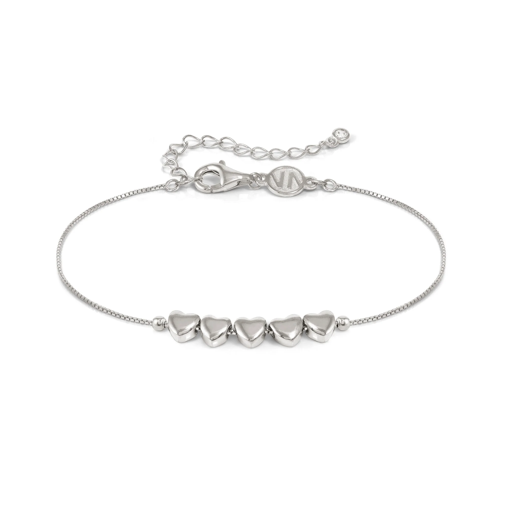 Armband Armonica mit 5 Herzen