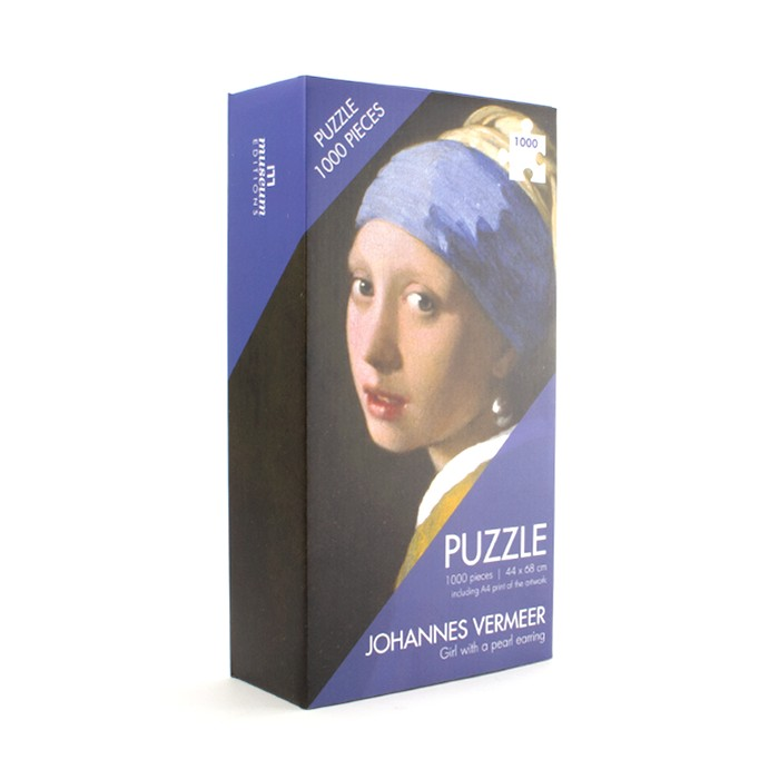 Puzzle, 1000 Teile, Vermeer, Mädchen mit Perlenohrring Puzzle, 1000 Teile, Vermeer, Mädchen mit Perlenohrring